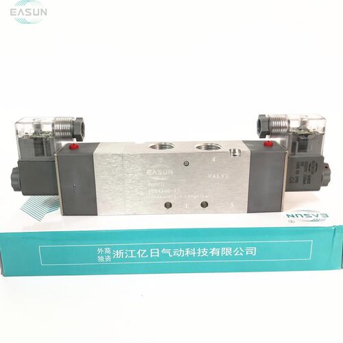 EASUN 亿日电磁阀 4分换向阀 4ES430E-15 4ES430-15 中泄电磁阀