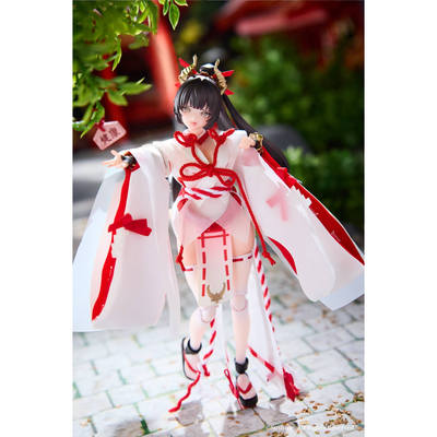 溯行Sushing 战斗巫女 上藤樱 1/12 可动成品手办 定金