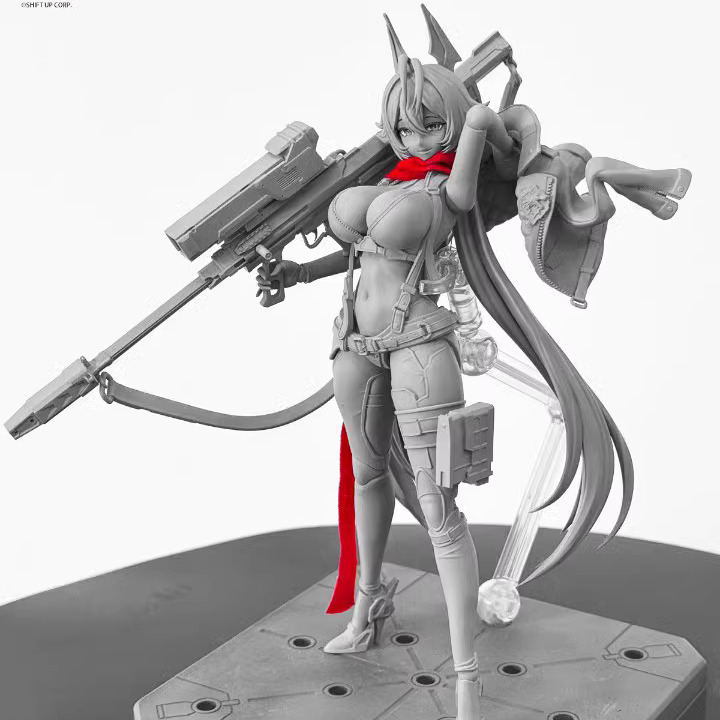 和模线 1/12 NIKKE胜利女神 小红帽 拼装模型 先行定金