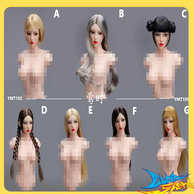 YMTOYS 1/6 可动眼亚洲女头雕 莺时 YMT105 补款