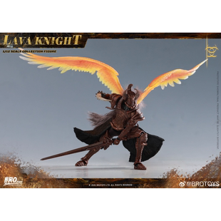BROTOYS 1/12 熔岩骑士 可动人偶 GB004 定金
