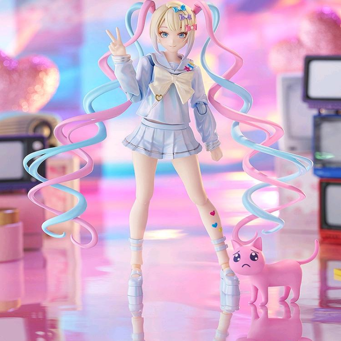 figma 主播女孩重度依赖 超绝最可爱天使酱 超天酱 可动手办 定金