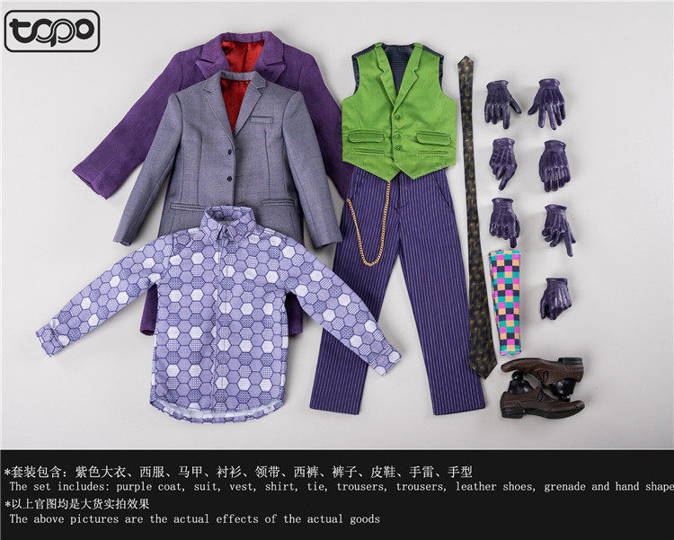 topo tp007 1/6蝙蝠侠希斯莱杰大衣