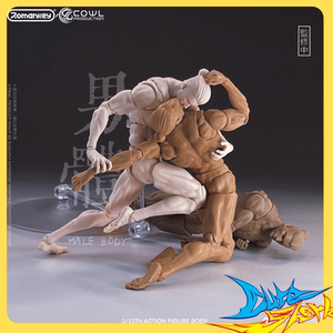Romankey X COWL 1/12 超可动 男素体人体绘画模特 再版 现货