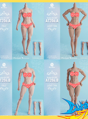 Worldbox 1/6 女素体 肌肉版 AT206 现货