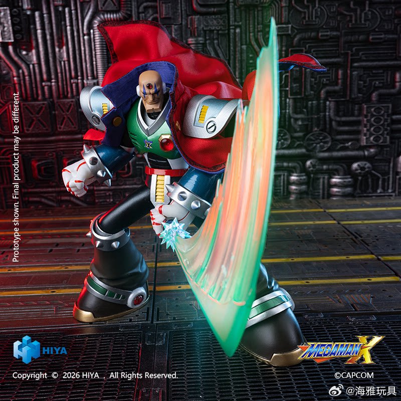 海雅玩具 洛克人X 西格玛 可动手办 EBM0188 定金