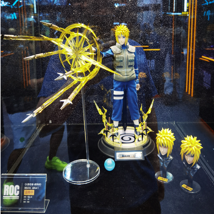 RocketToys 火影忍者 1/6 四代目 火影 布衣可动手办 先行定金