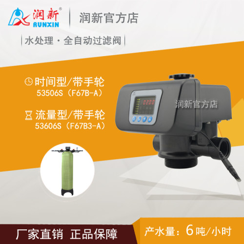 润新官方旗舰店润新阀6吨全自动过滤阀F67B-A多路阀53506S