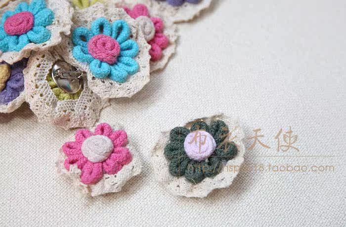 Broche femme en dentelle - Ref 1172729 Image 5