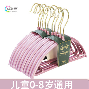 儿童防肩角衣架加粗无痕可转头宝宝衣撑高档新生儿挂衣婴儿晾晒架