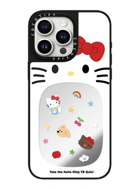 C家 联名布偶熊大嘴巴HelloKitty凯蒂猫MagSafe磁吸苹果16pro适用iphone17promax手机壳15plus防摔14保护套13