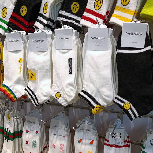 东大门韩国低腰短筒袜子春夏新品