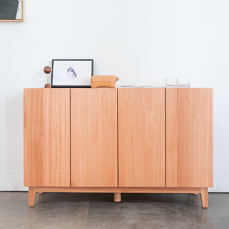 木朵朵全实木柚木北欧鞋柜玄关柜