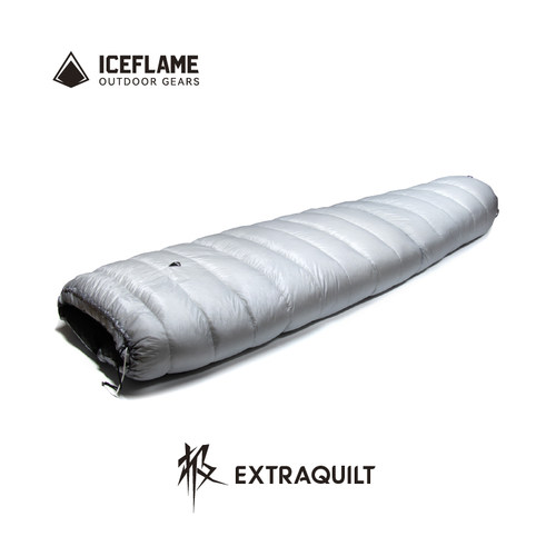 冰焰 ICEFLAME 极系列无底睡袋EX版 白鹅绒轻量化7D羽绒睡袋800FP