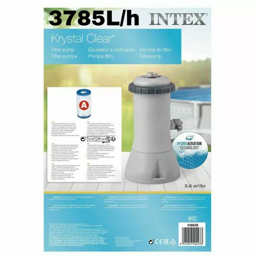 Бесплатная доставка, оригинальный фильтр-насос INTEX, фильтр для очистки воды, циркуляционный водяной насос, универсальный для больших бытовых бассейнов