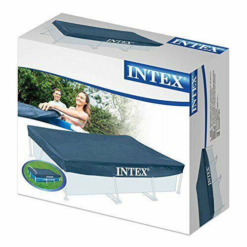 intex游泳池盖子盖布支架水池
