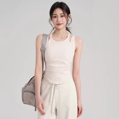 防震聚拢美背瑜伽文胸