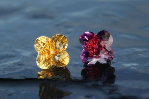 jewelrypedia天然紫晶黄水晶