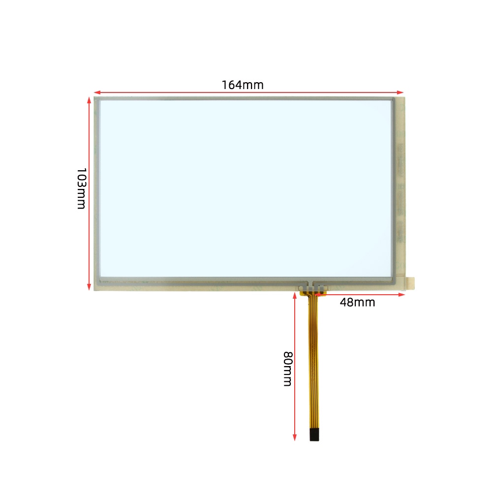 7寸164*103mm手写屏TPM7626 TS070A4K007 T17092200S工控导航触摸