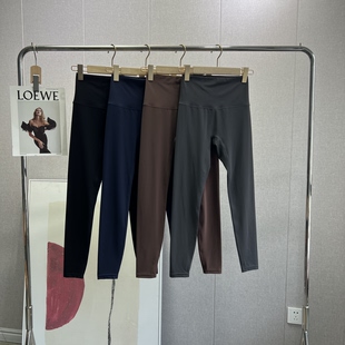 春夏高腰收腹显瘦健身提臀高弹舒适九分瑜伽芭比裤 新款 同款