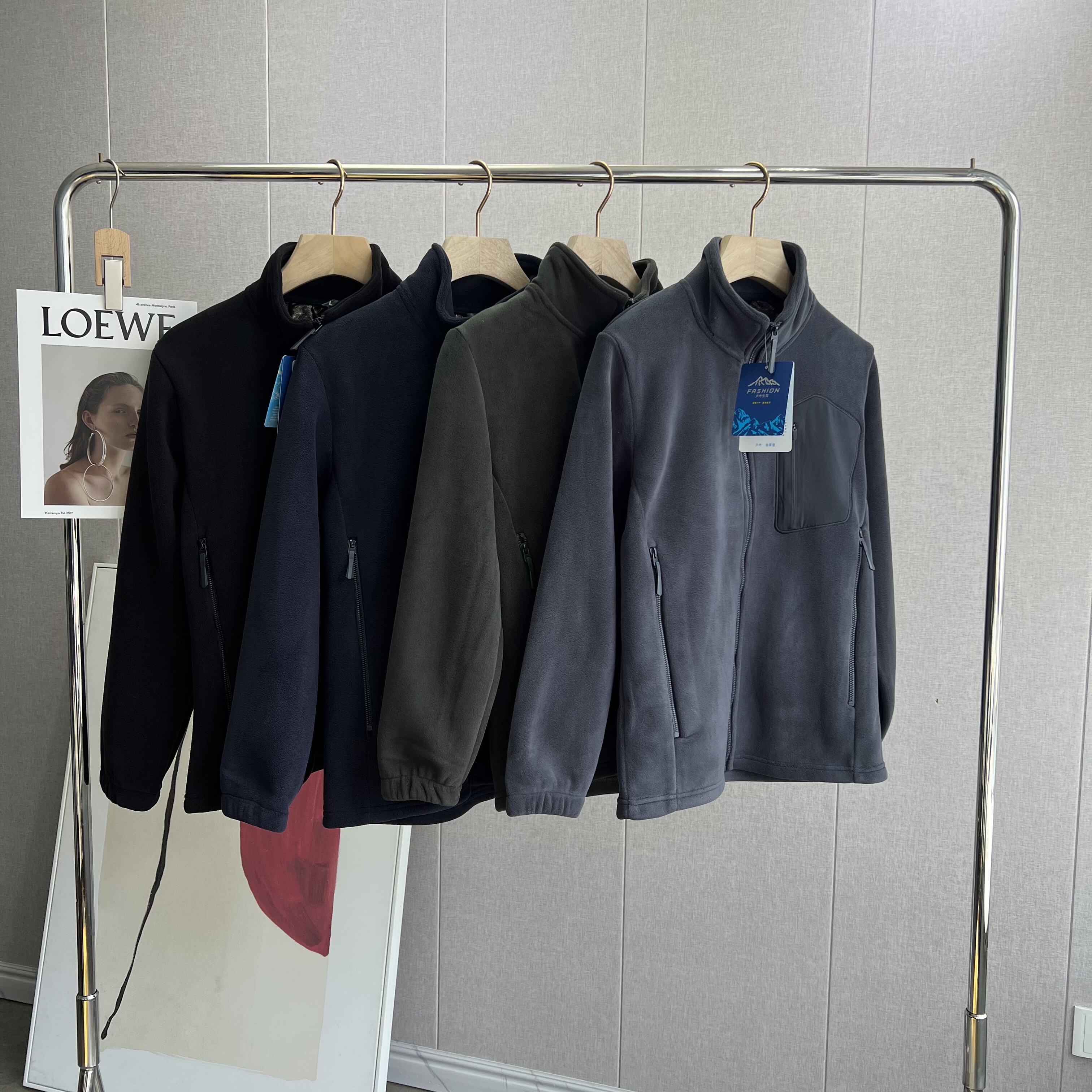 加绒加厚！狠保暖！奥粒绒男士外套！棉花绒夹克保暖百搭长袖25冬