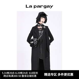 不规则马夹女春秋 新款 外套中长款 西装 马甲无袖 Lapargay纳帕佳秋装