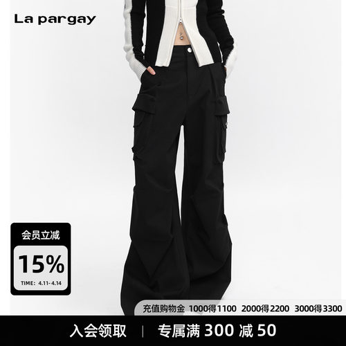 Lapargay 立体口袋工装裤 机能风  L75302621S