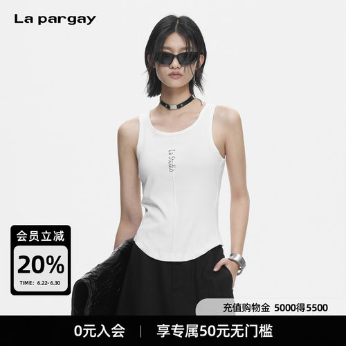 apargay立体收腰显瘦百搭背心