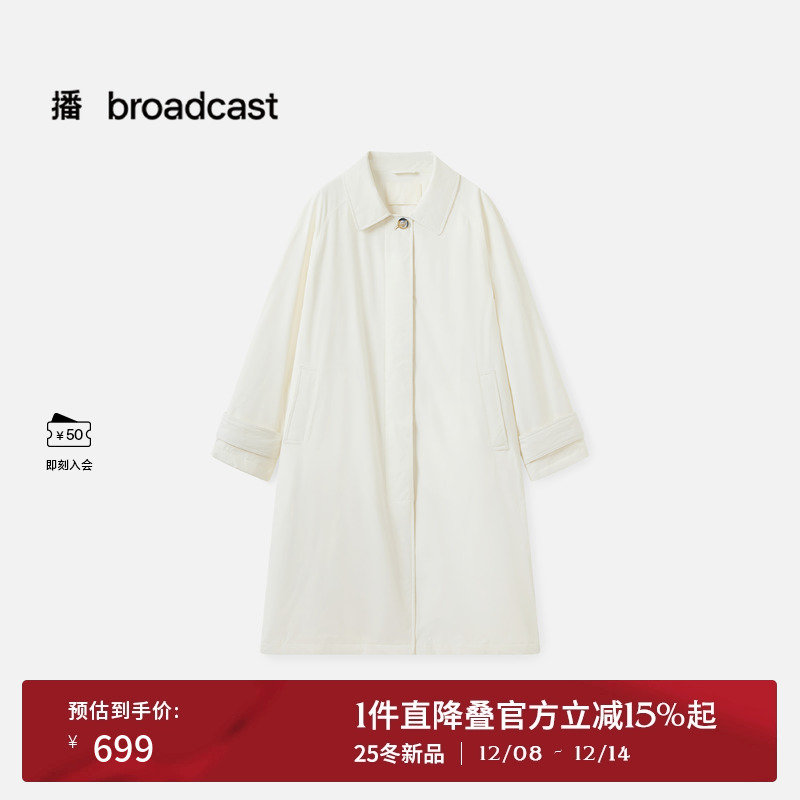 衬衫翻领中长款