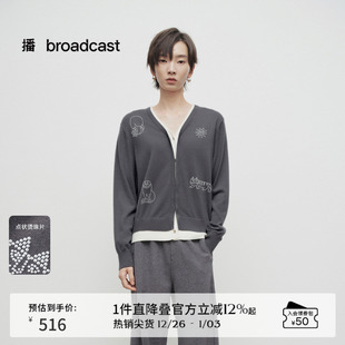 假两件针织毛衣女25春季 法式 播商场同款 BDS1UD1092 100%羊毛