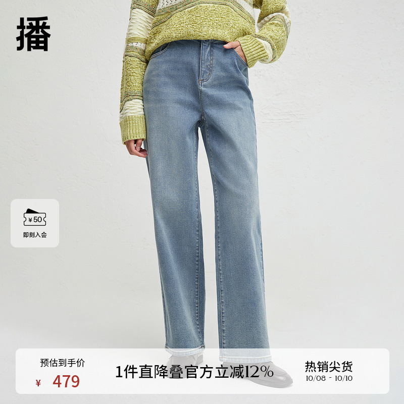 时尚简约可系带腰头，方形尖角贴布口袋