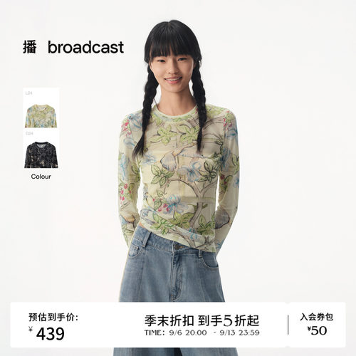 网纱印花 通透肌理