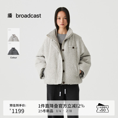 播短款立领保暖羽绒服女蓬松轻盈通勤外套DDS4RD5238