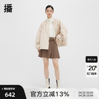 播小个子棉服外套女冬季新款设计感时尚短款棉衣DDQ4PD5560