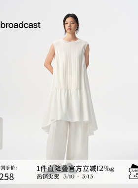 播商场同款宽松圆领无袖连衣裙秋季新品洋气娃娃裙BDS3LD3223