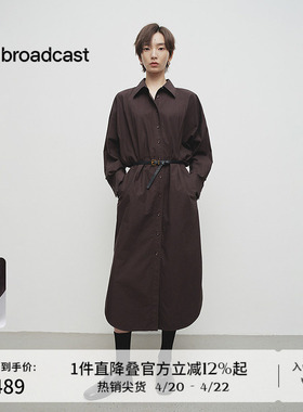 播商场同款法式气质女士连衣裙春季新款蝙蝠袖长裙BDS1LD1245