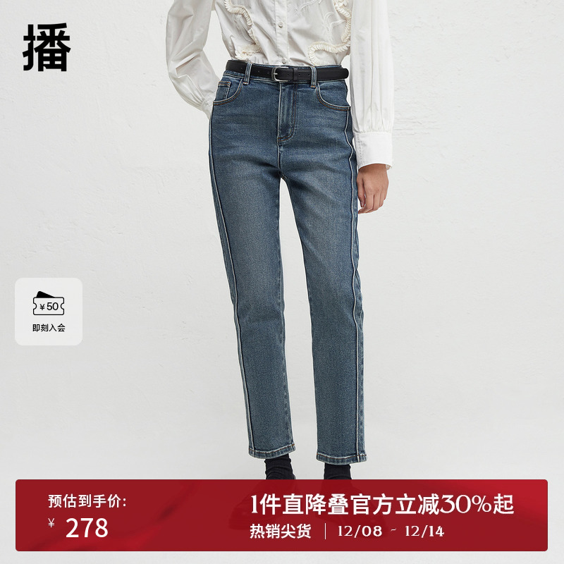 简约舒适宽边腰 ，两侧拼接侧条设计