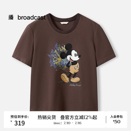迪士尼米奇系列经典印花