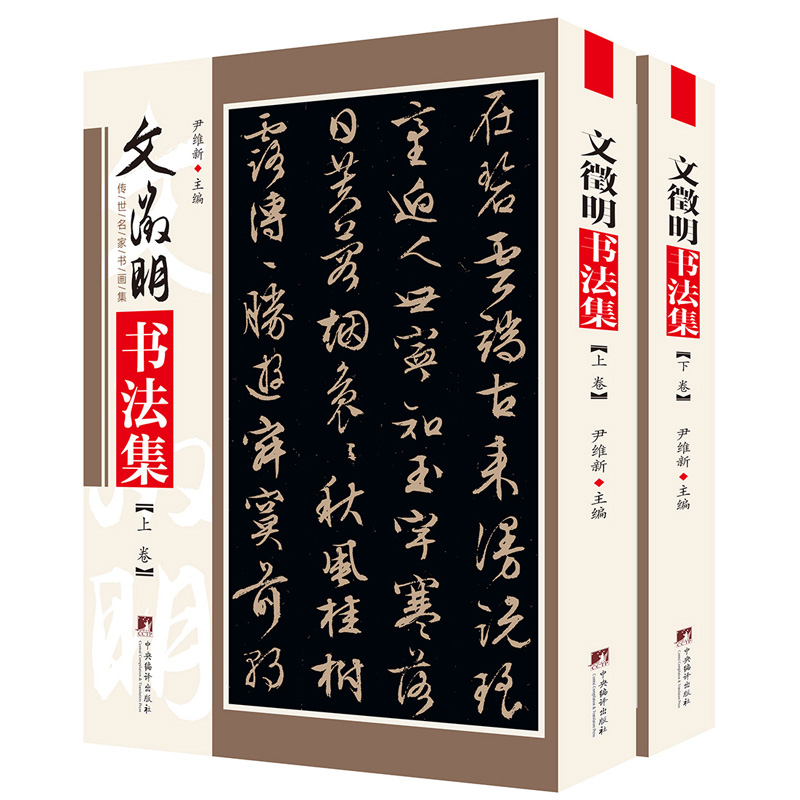 文征明书法集 铜版彩印上下2卷 文征明行书字帖大字典文征明小楷全集文征明书法作品集文征明书法欣赏临摹文徵明集字古诗 尹维新编