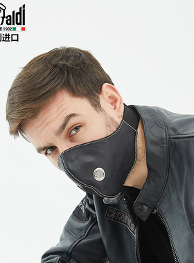 Baruffaldi摩托车骑行面罩男防风保暖复古哈雷机车夏季骑行装备