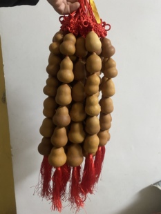 低价低价低价天然葫芦串门帘居家挂件装饰每串六个福气满满小葫芦