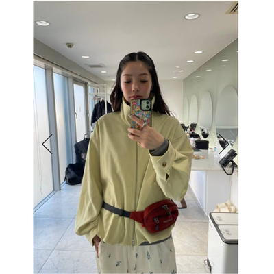 JS2026春季 人气款 双拉链头简约百搭老式夹克外套