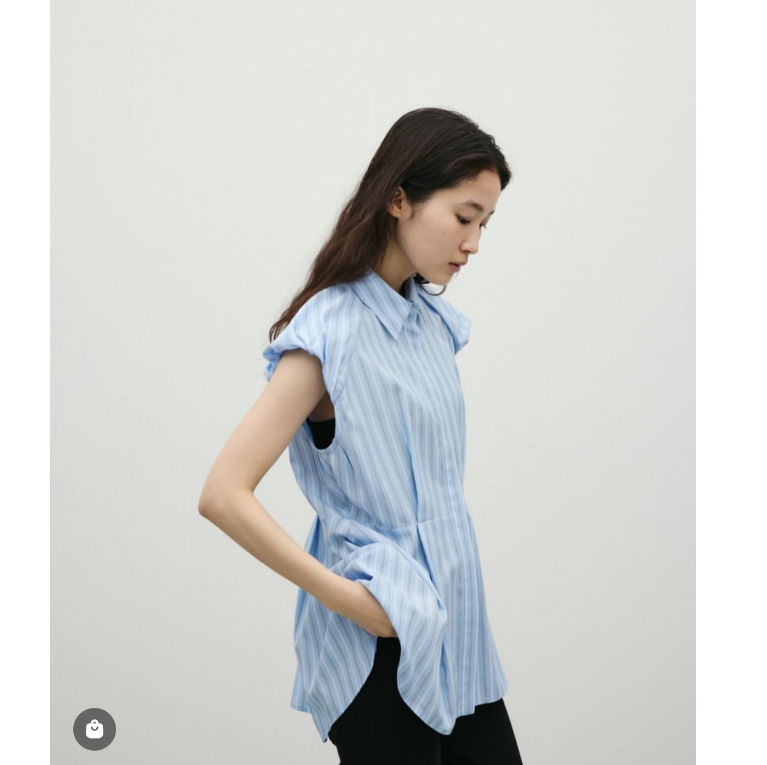 小松本2026夏季 立体袖子收腰显瘦复古气质款衬衫
