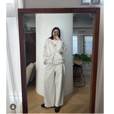 SR2026早春 休闲百搭松紧腰运动裤 卫裤