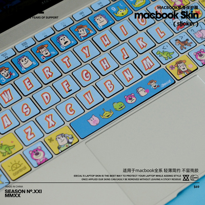 适用于macbookpro14air13寸苹果笔记键盘膜超薄硅胶防水保护膜
