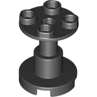 全新乐高LEGO正品零件 3940b 19798 2x2x2餐桌 支柱 6106280 黑色