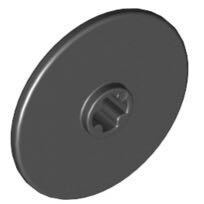 全新乐高LEGO 2958 2723 52901 3x3带轴孔圆盘碟件 4218868 黑色