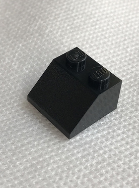 全新LEGO乐高正品零件配件MOC 3039 2x2 斜坡砖 303926 黑色