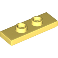 全新乐高LEGO正品零配件MOC 34103 1x3 三转二板 6296535 浅黄色