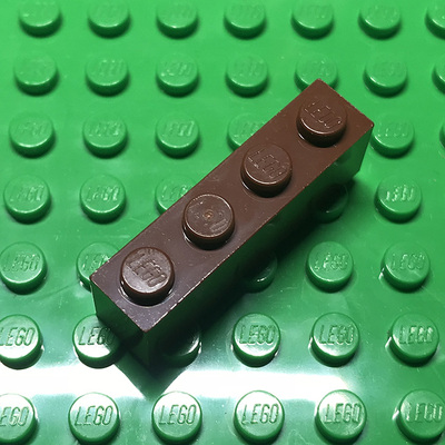 全新乐高LEGO正品零件配件MOC 3010 1x4 基础砖 4211225 棕色